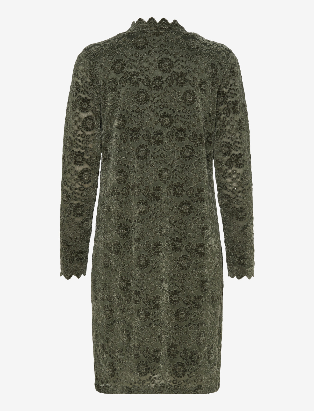 FREE/QUENT - FQGRY-DRESS - spetsklänningar - kombu green - 1