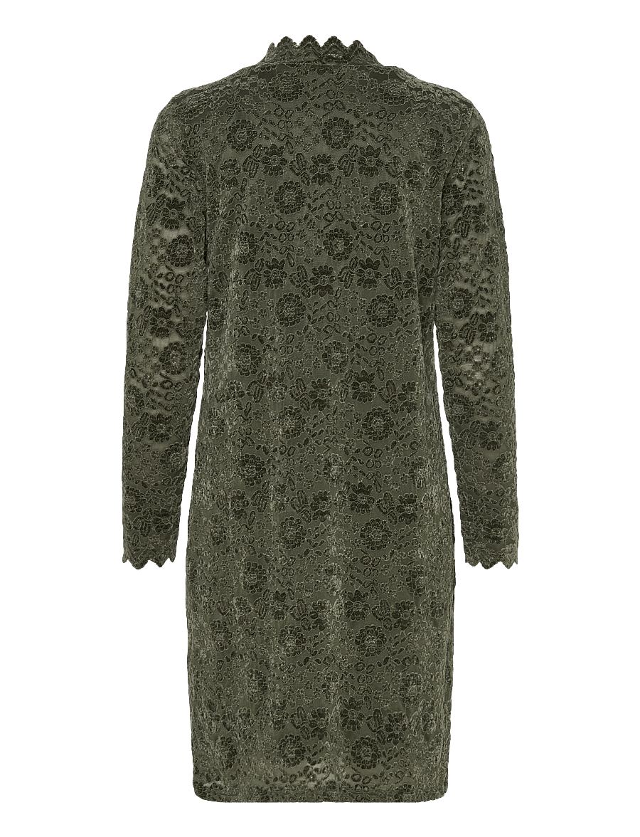 FREE/QUENT - FQGRY-DRESS - lace dresses - kombu green - 2