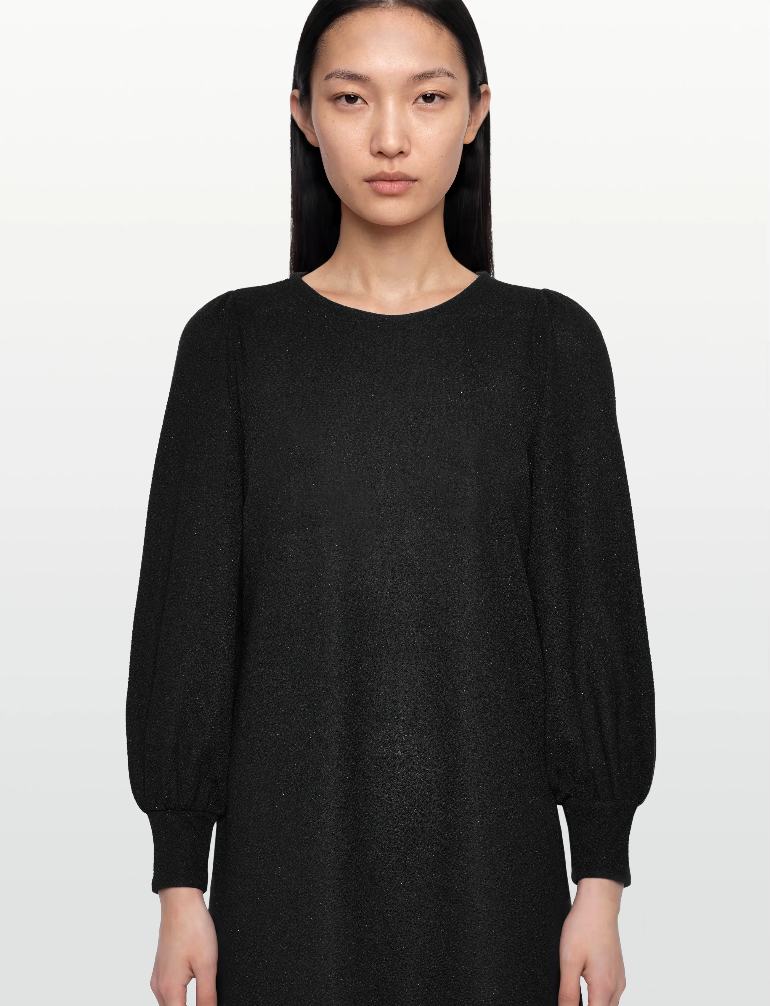 FREE/QUENT - FQSPURT-DRESS - robes courtes - black w. black - 3