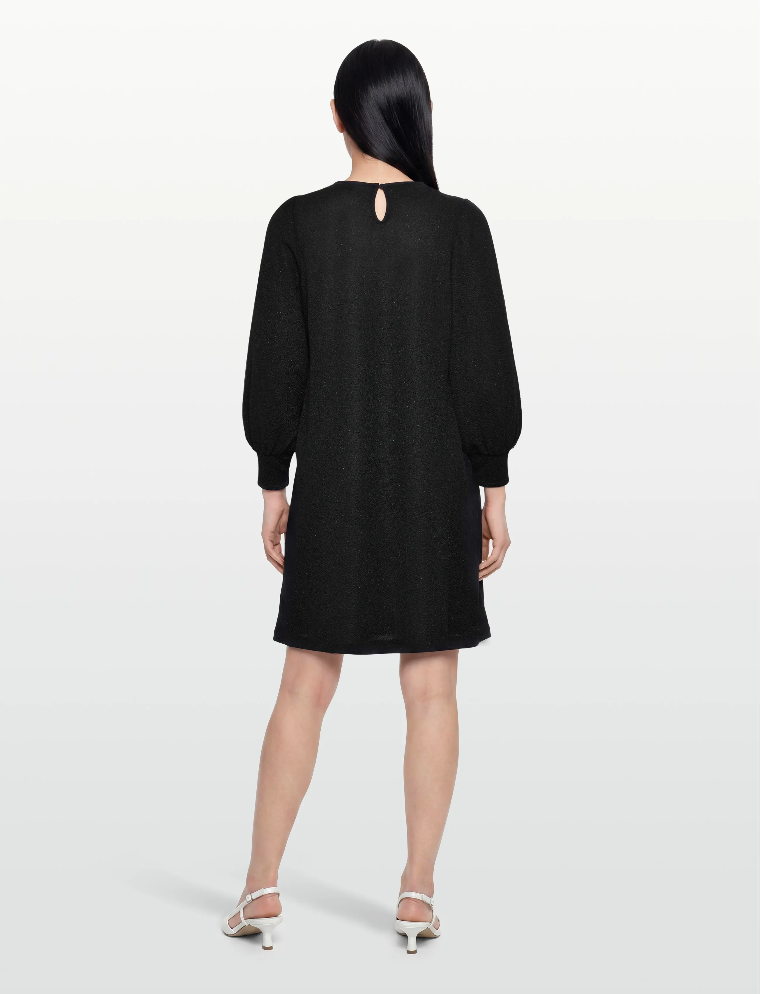 FREE/QUENT - FQSPURT-DRESS - robes courtes - black w. black - 4