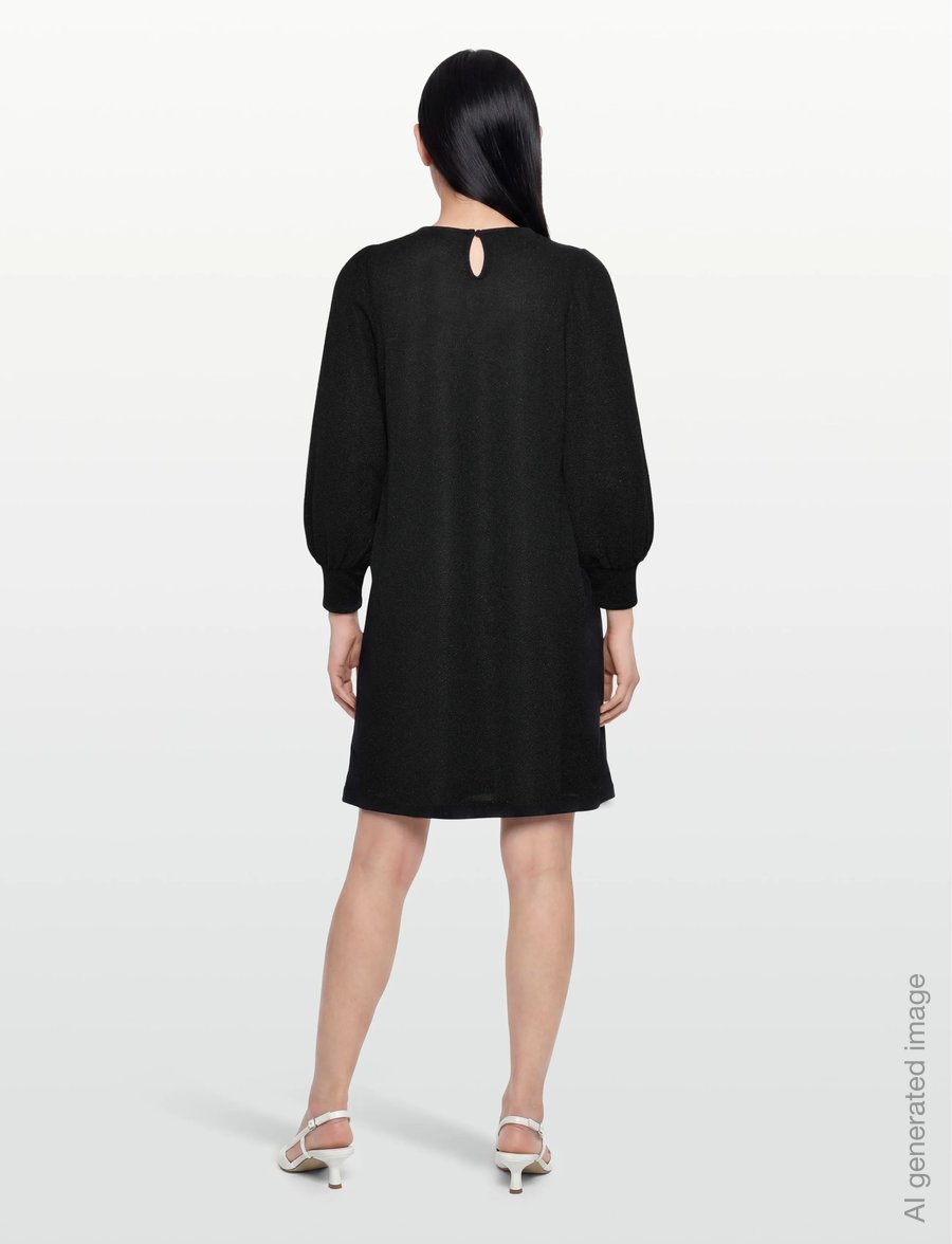 FREE/QUENT - FQSPURT-DRESS - minikleidid - black w. black - 4