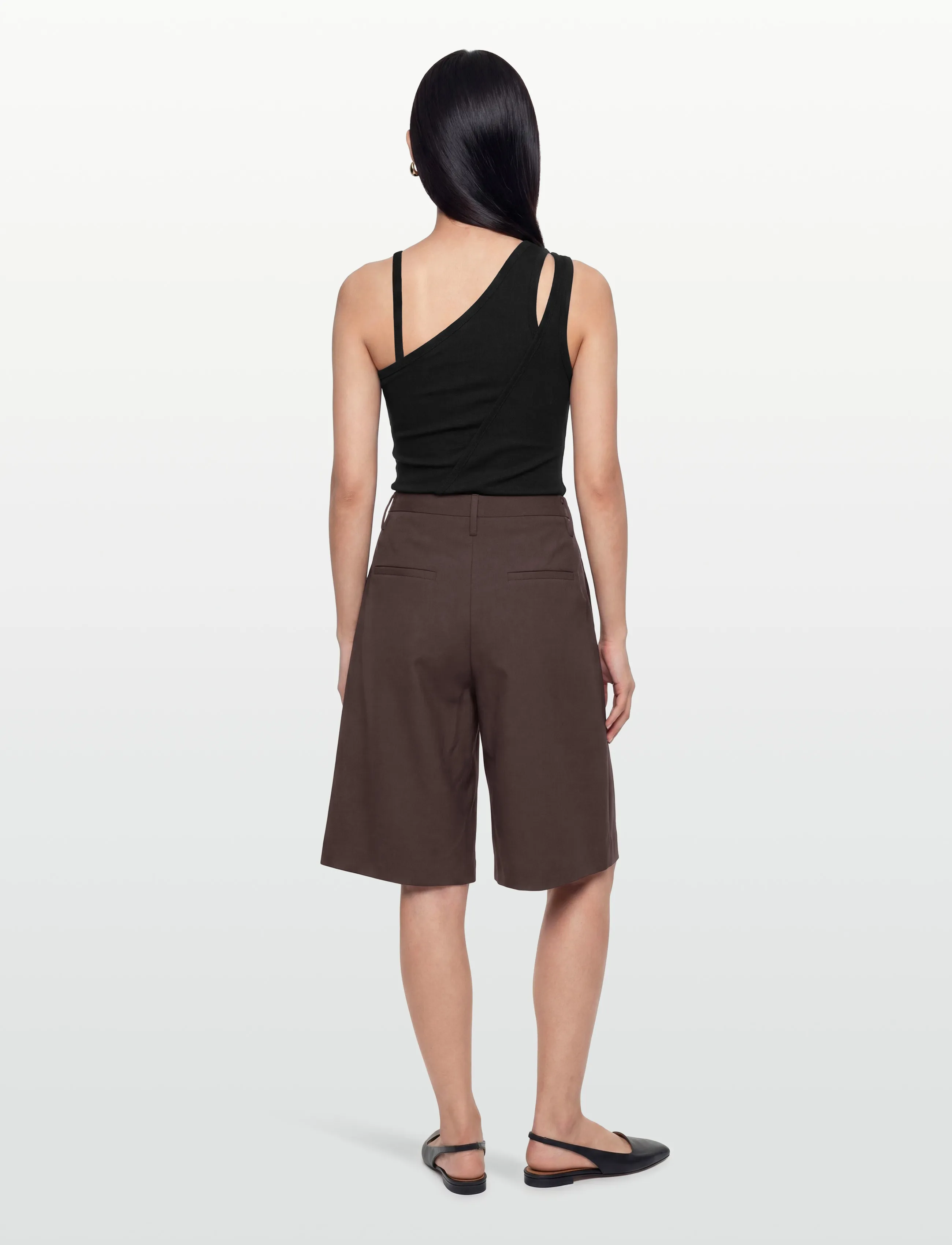 FREE/QUENT - FQMAEVE-SHORTS - coffee bean - 4