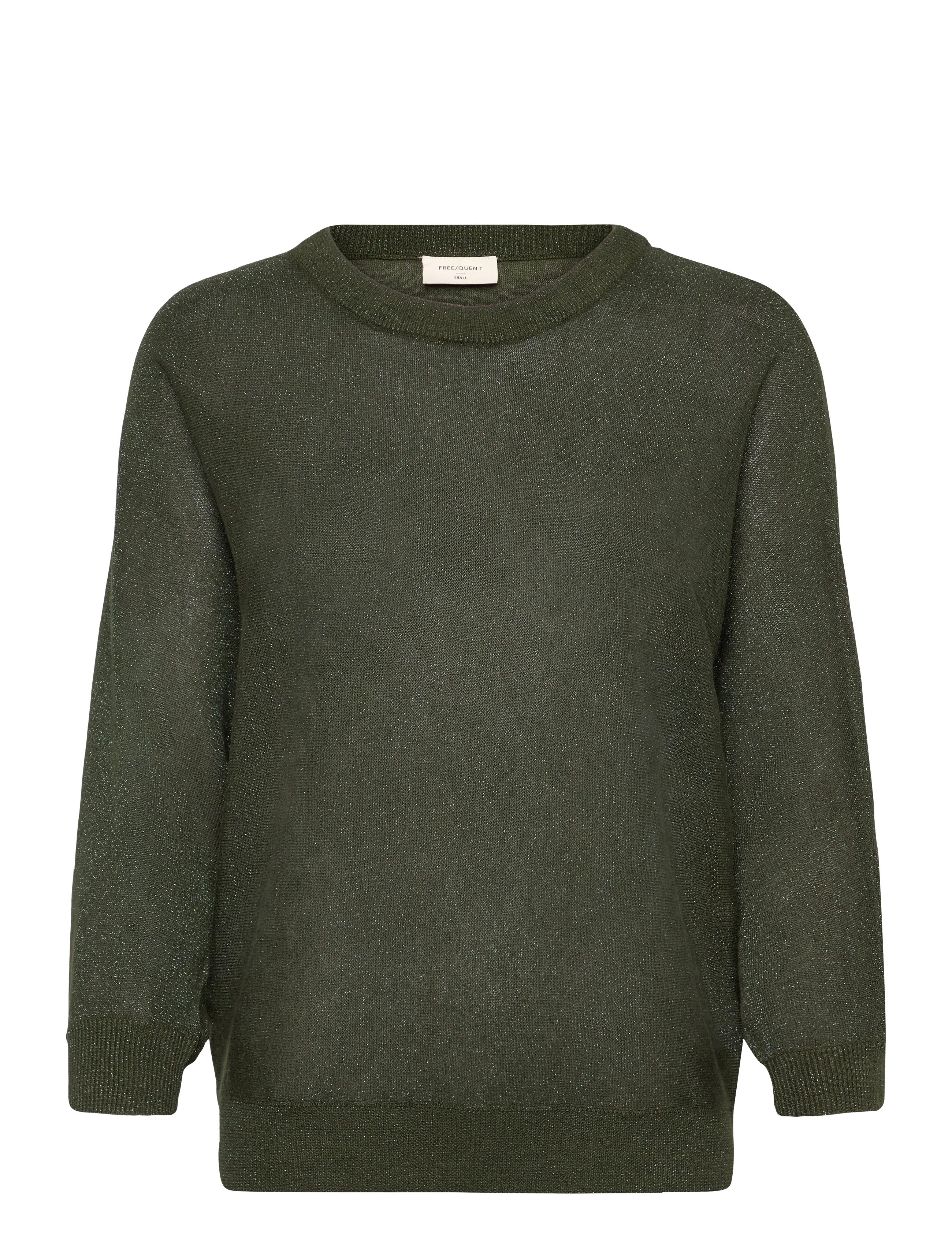 FREE/QUENT FQBETTY-PULLOVER - Kollektsioonid - KOMBU GREEN / khaki/green