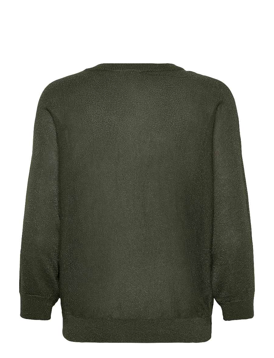 FREE/QUENT - FQBETTY-PULLOVER - stickade tröjor - kombu green - 2