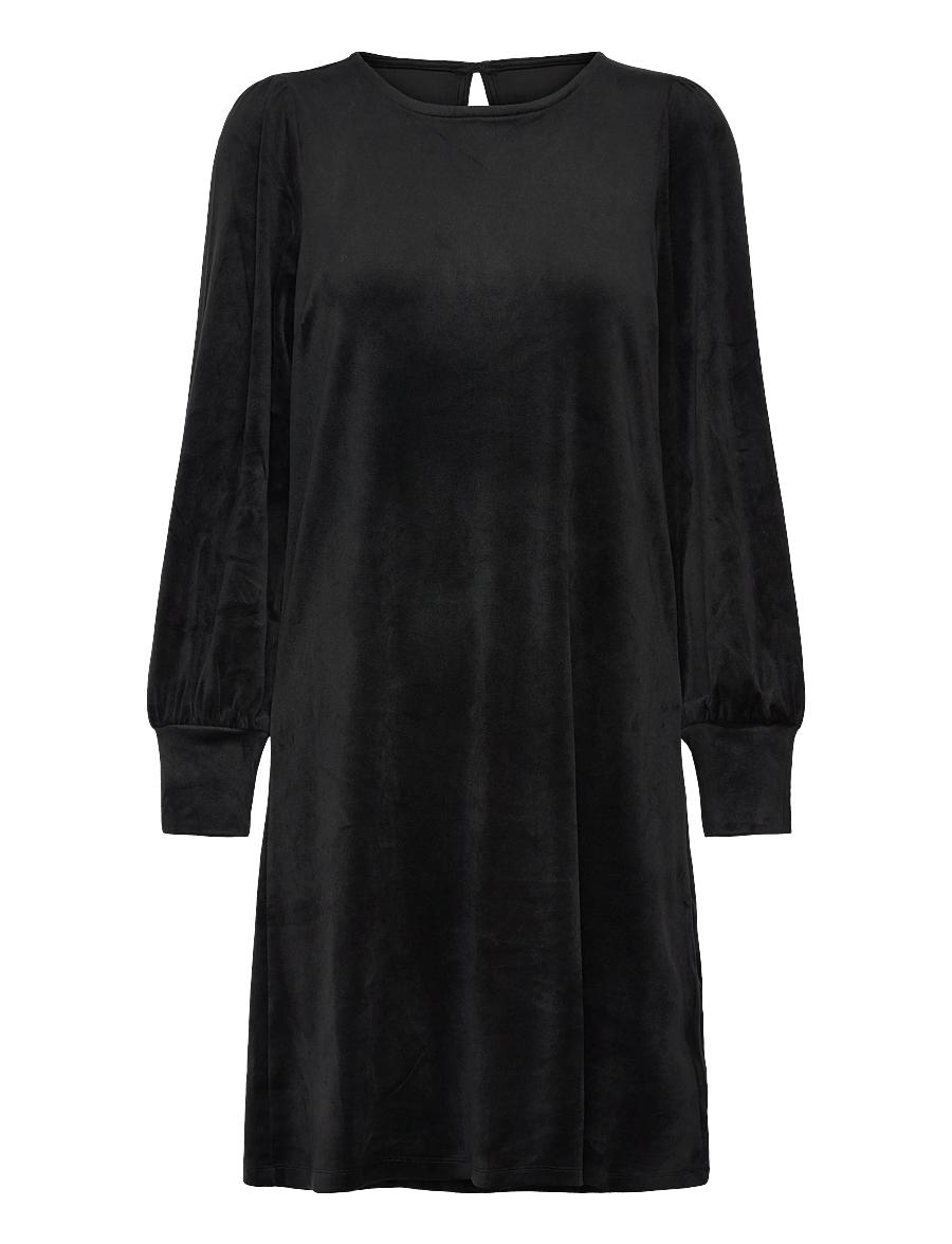 FREE/QUENT - FQISLA-DRESS - knitted dresses - black - 0