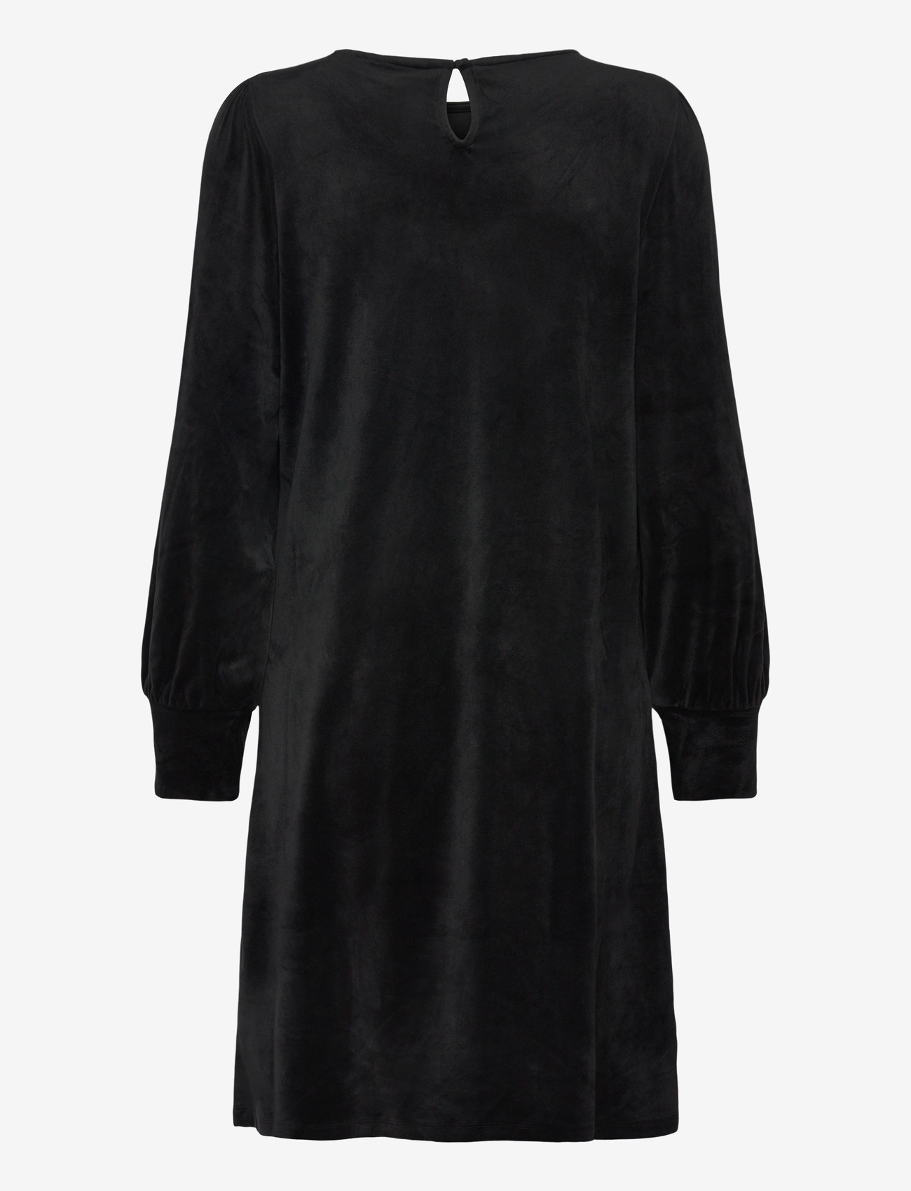 FREE/QUENT - FQISLA-DRESS - stickade klänningar - black - 1