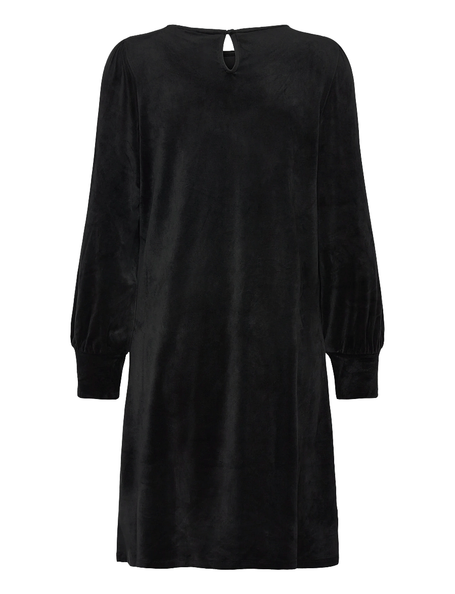 FREE/QUENT - FQISLA-DRESS - knitted dresses - black - 1