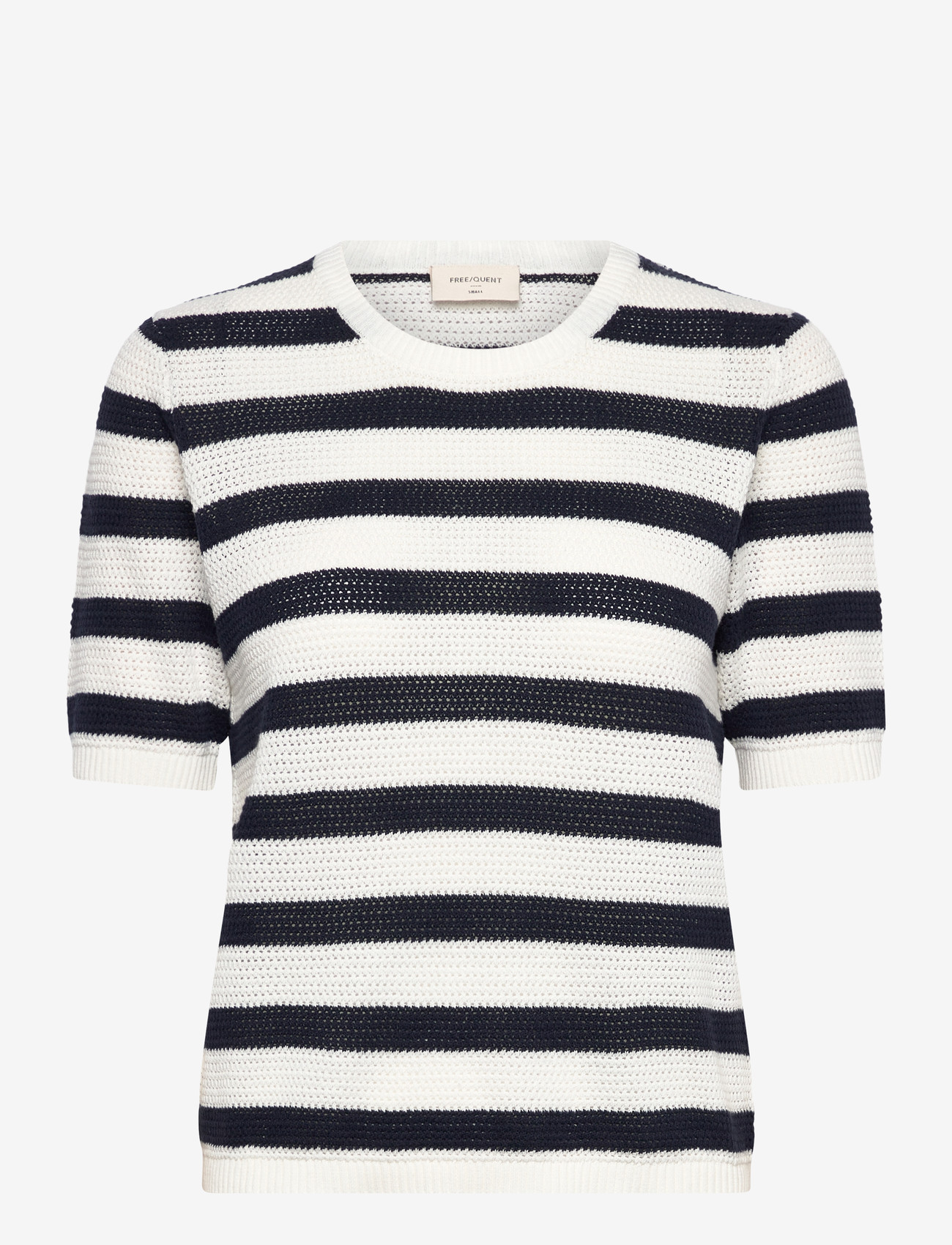 FREE/QUENT - FQDODO-PULLOVER - efterårstøj - star off-white w. navy blazer - 0