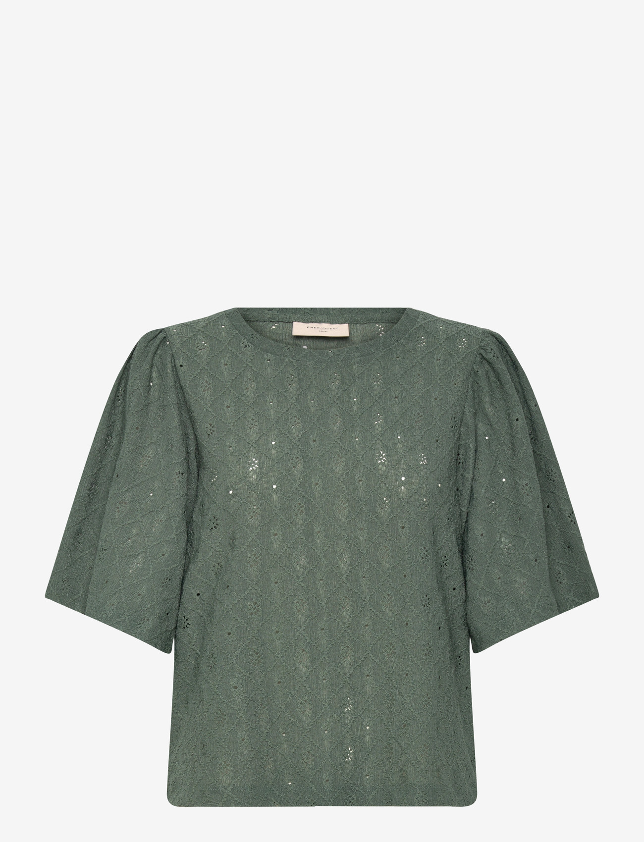 FREE/QUENT - FQKIONA-BLOUSE - short-sleeved blouses - dark forest - 1