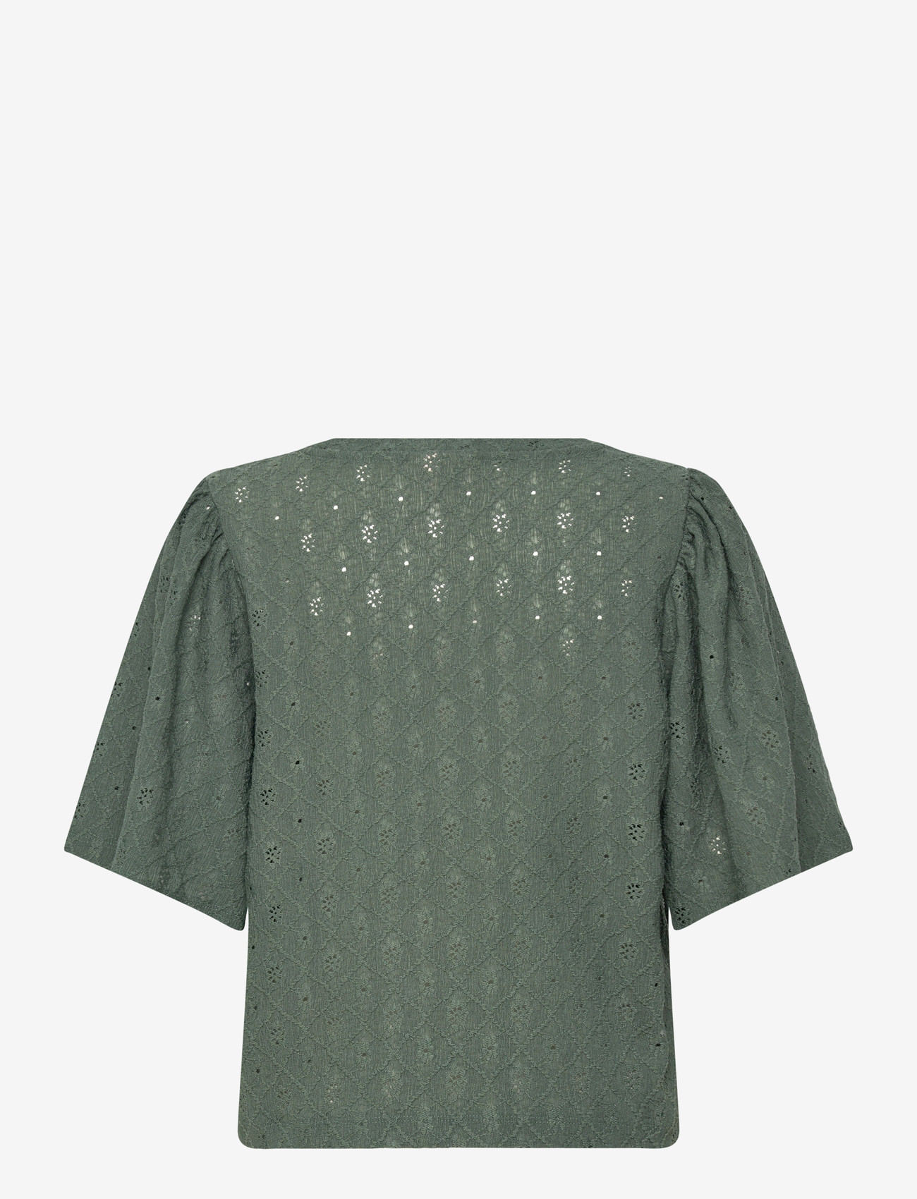 FREE/QUENT - FQKIONA-BLOUSE - short-sleeved blouses - dark forest - 2