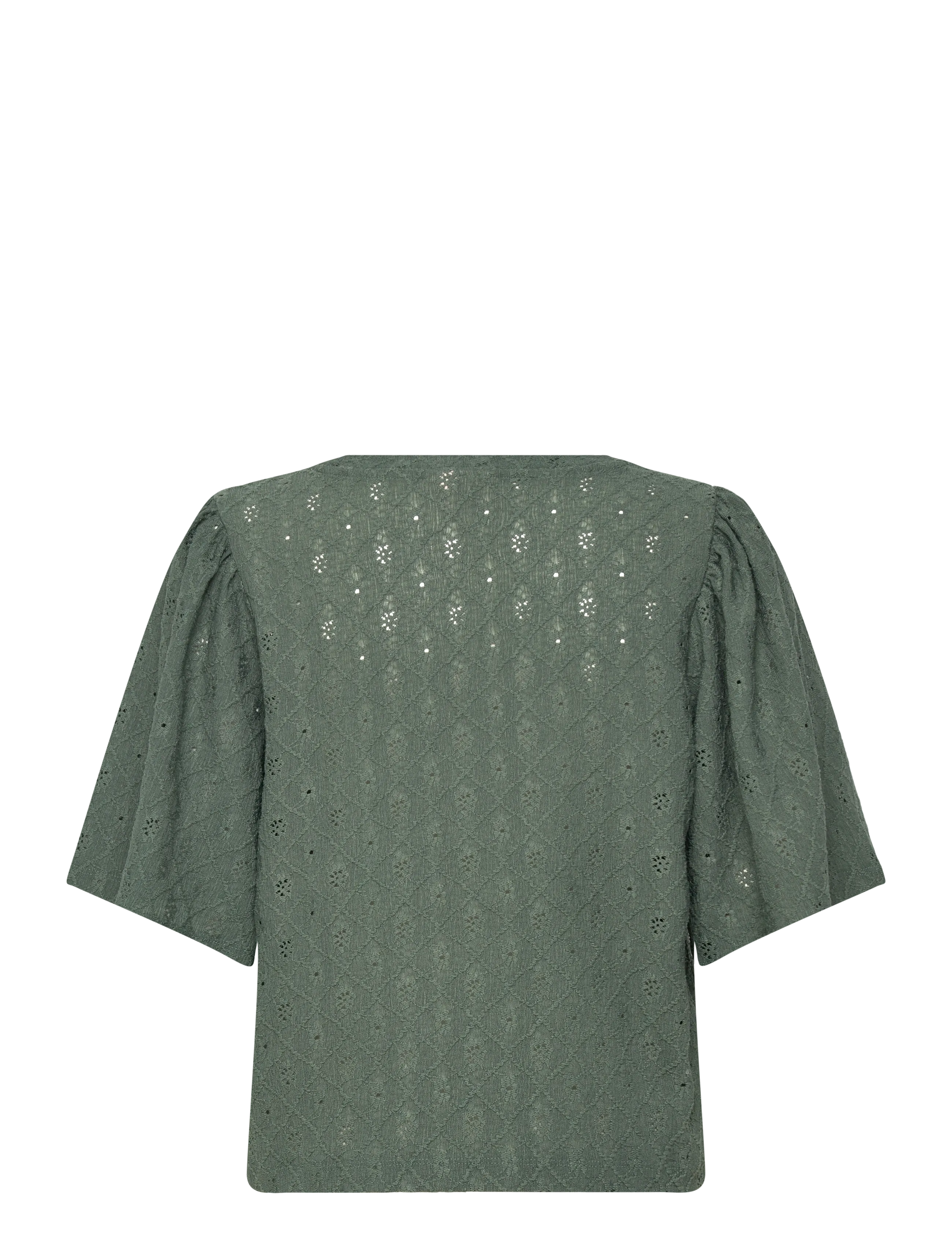 FREE/QUENT - FQKIONA-BLOUSE - lühikeste varrukatega pluusid - dark forest - 2