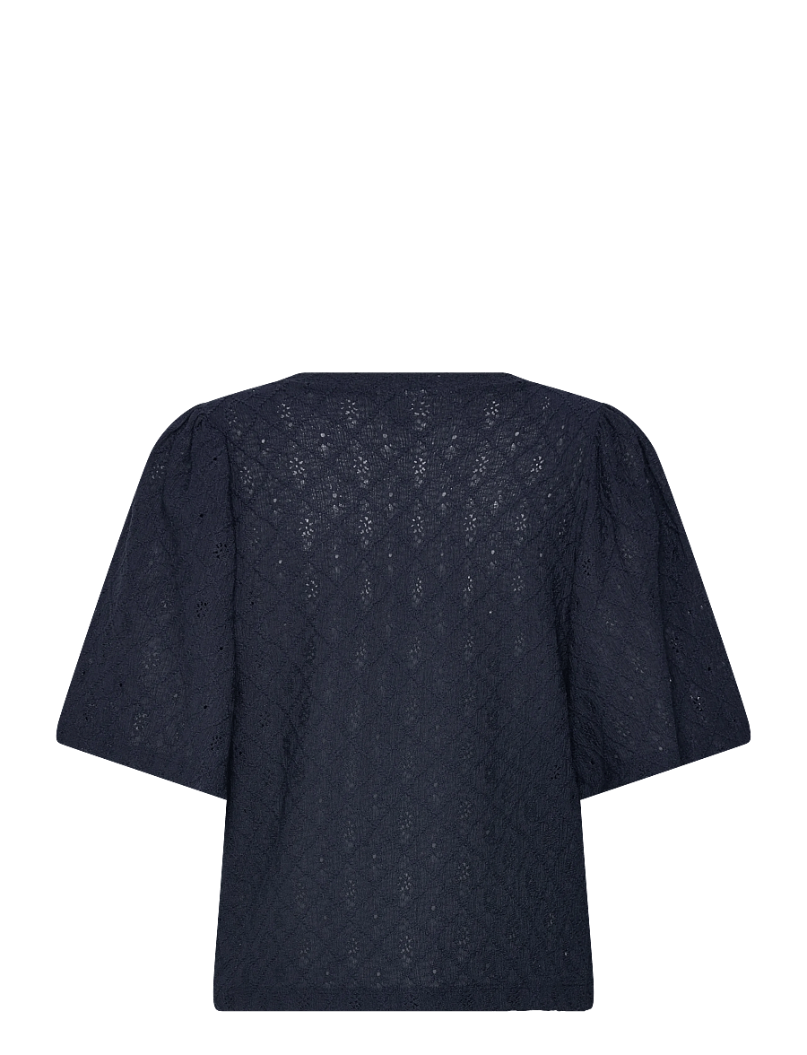 FREE/QUENT - FQKIONA-BLOUSE - lühikeste varrukatega pluusid - navy blazer - 2