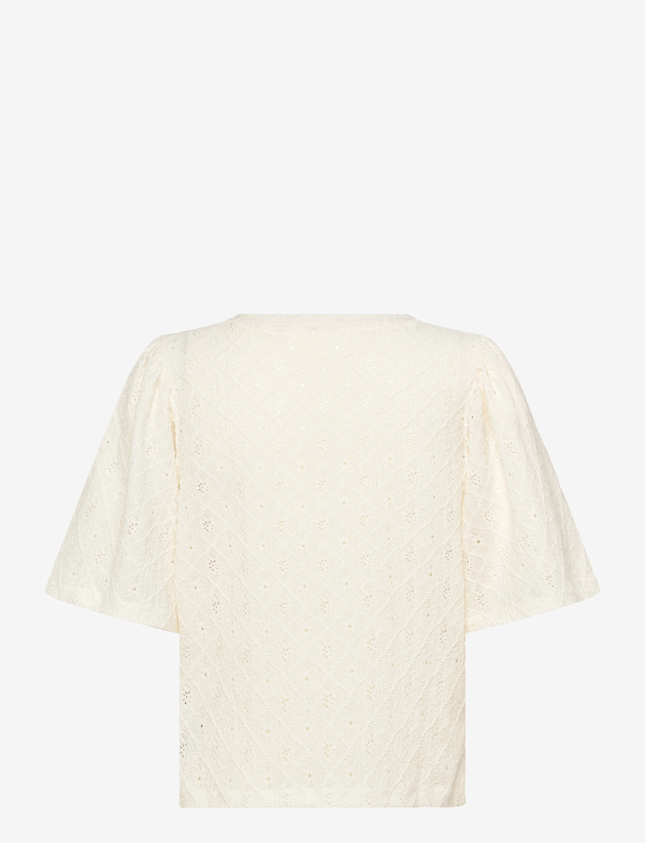 FREE/QUENT - FQKIONA-BLOUSE - kortærmede bluser - star off-white - 2