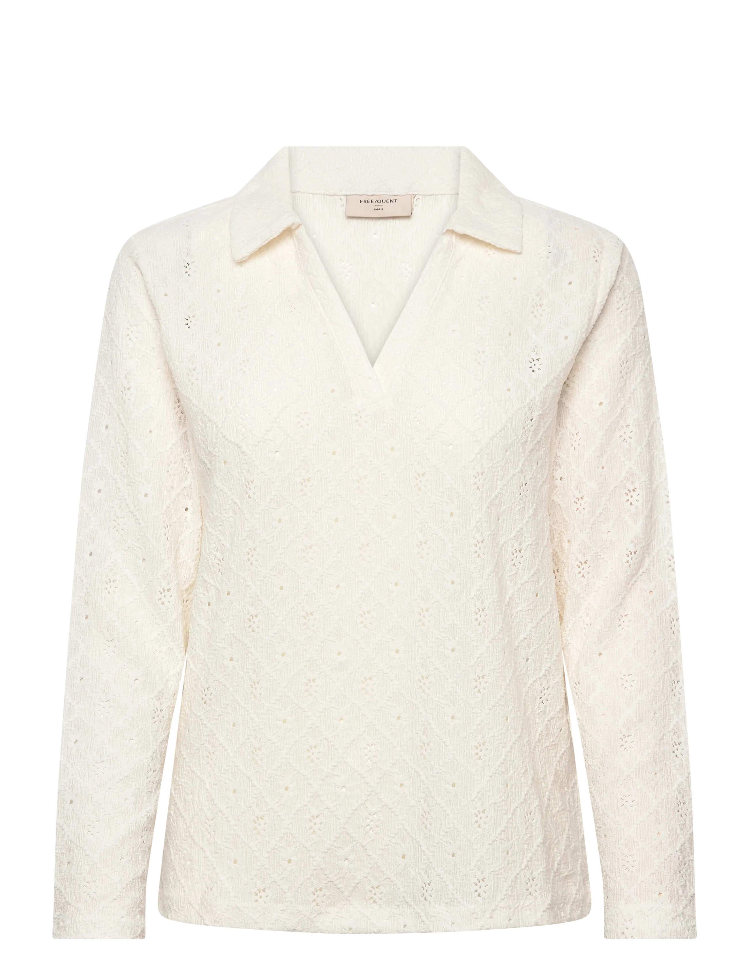 FREE/QUENT FQKIONA-POLO - De laveste prisene - STAR OFF-WHITE / cream