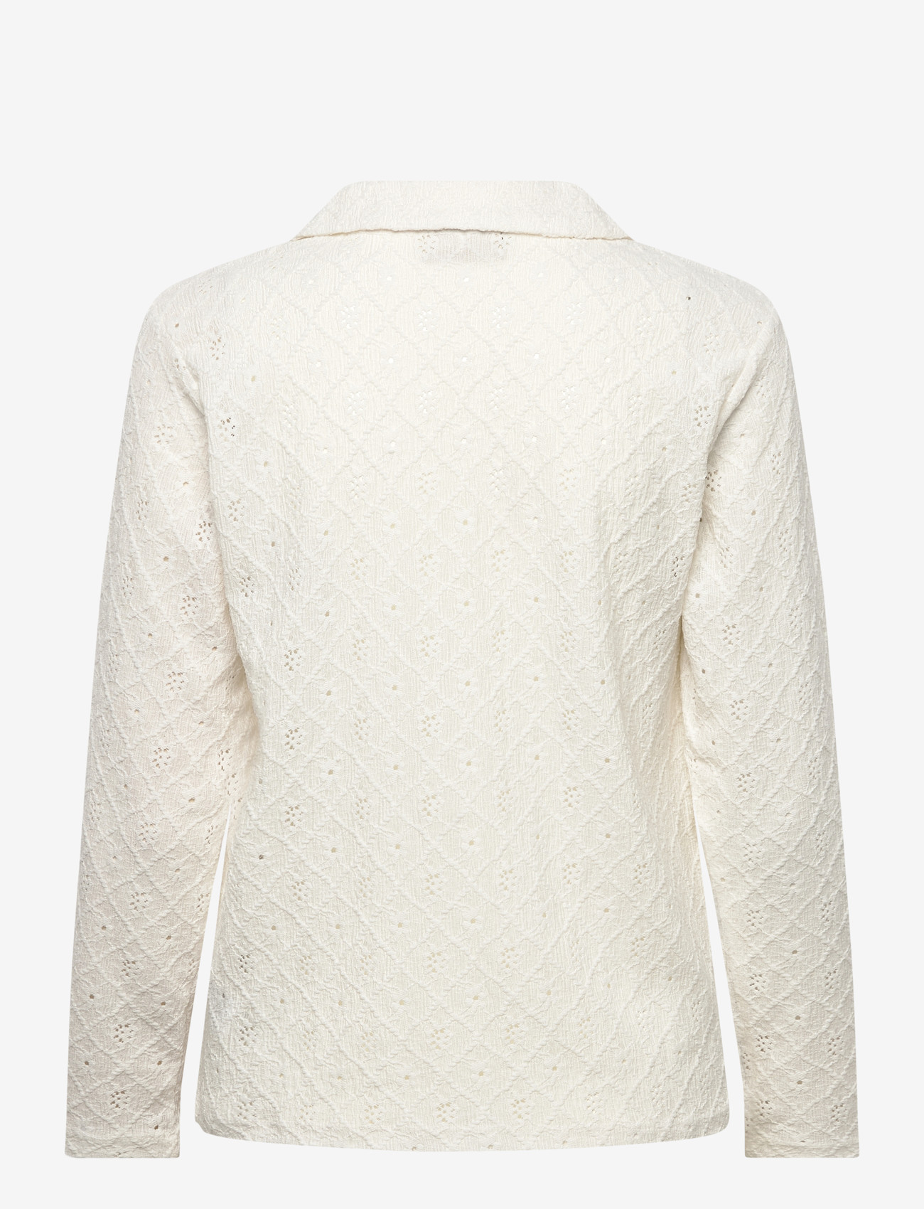 FREE/QUENT - FQKIONA-POLO - langærmede bluser - star off-white - 2