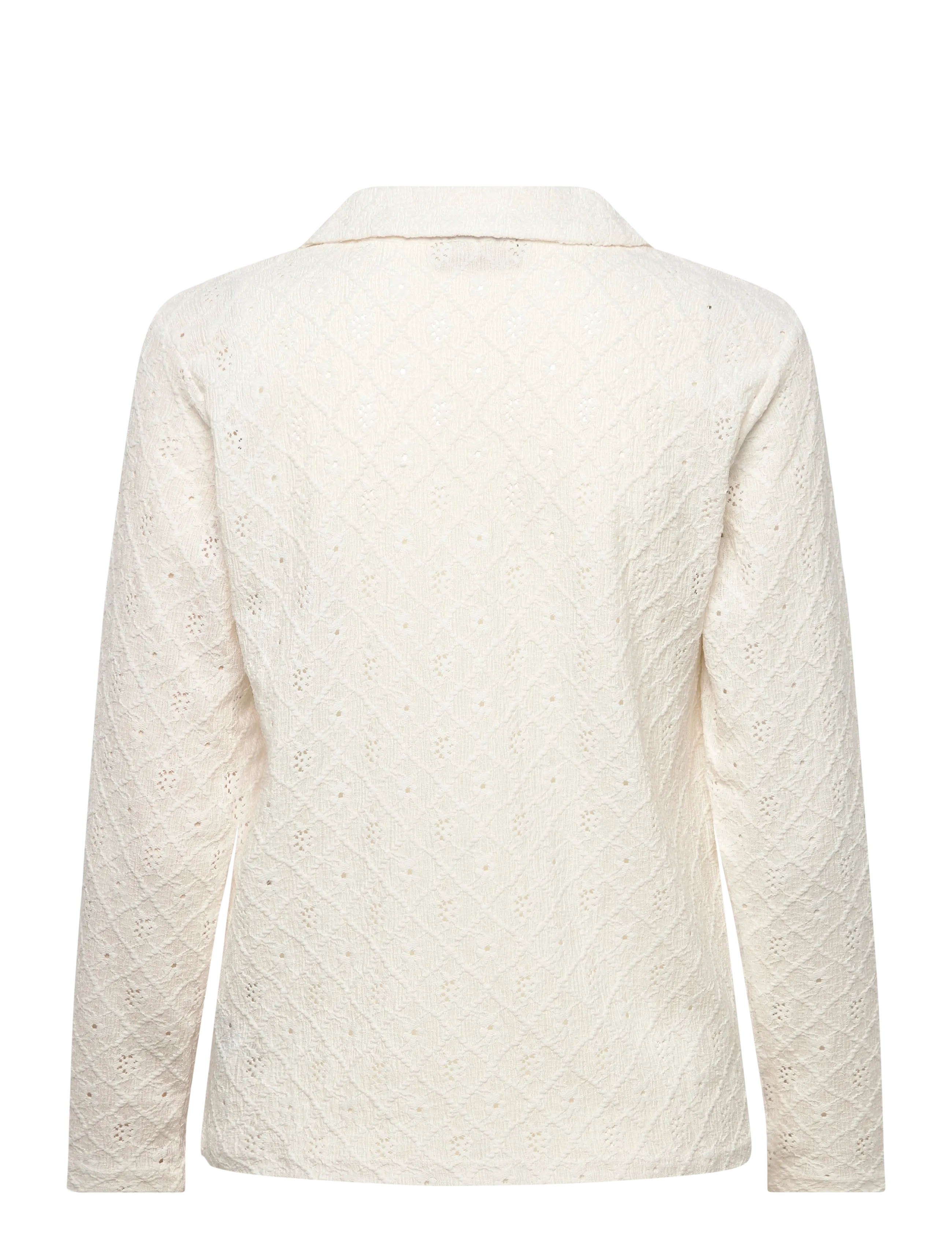 FREE/QUENT - FQKIONA-POLO - palaidinės ilgomis rankovėmis - star off-white - 2