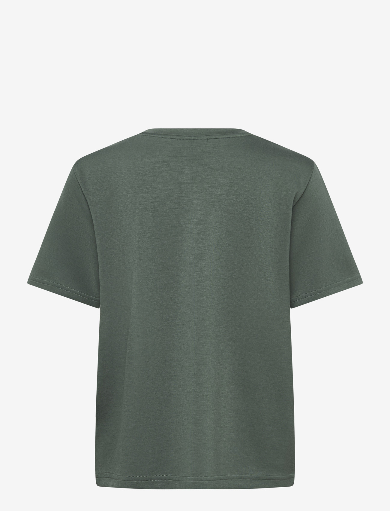 FREE/QUENT - FQMALAK-TEE - t-shirts - dark forest w. black - 1