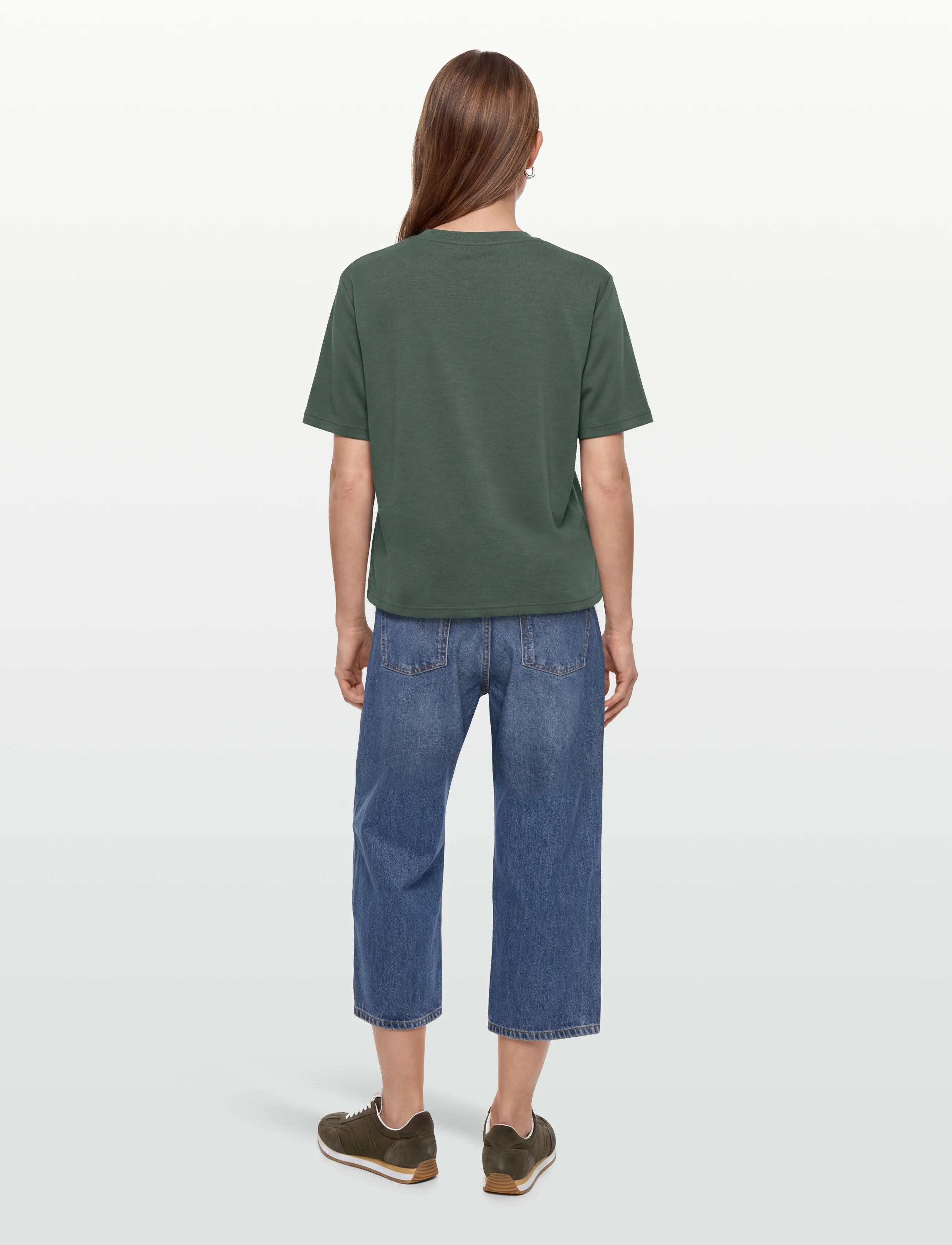 FREE/QUENT - FQMALAK-TEE - die niedrigsten preise - dark forest w. black - 4