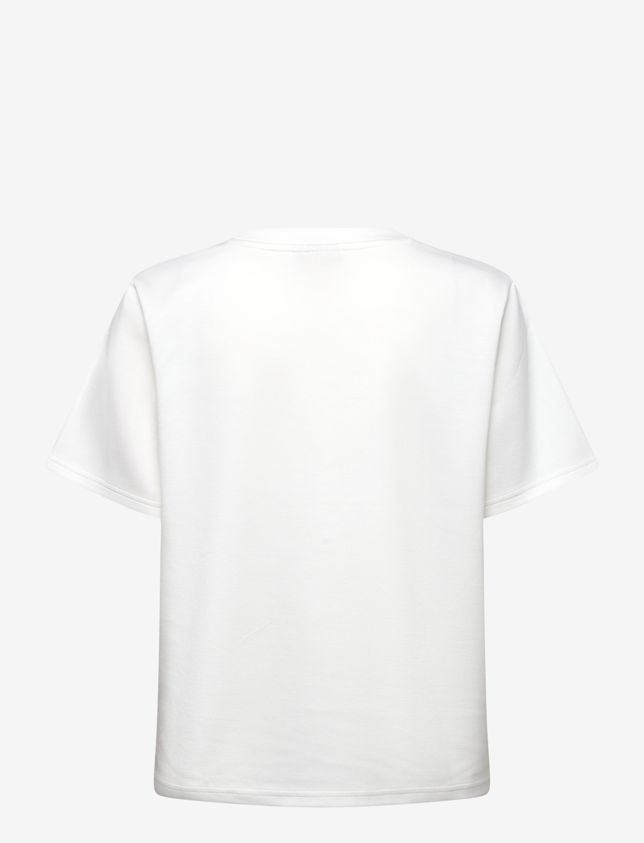 FREE/QUENT - FQMALAK-TEE - laveste priser - star off-white w. black - 2
