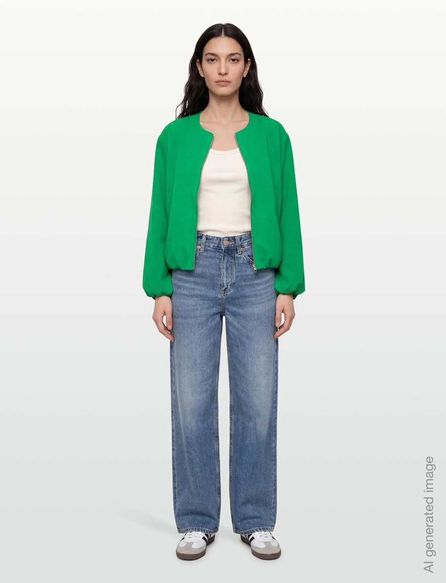FREE/QUENT - FQNANNI-JACKET - lette jakker - bright green - 0