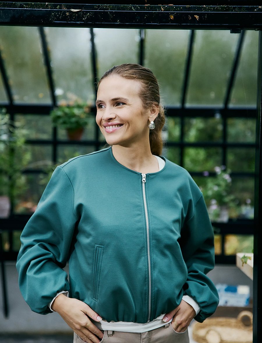 FREE/QUENT - FQNANNI-JACKET - leichte jacken - dark forest - 3