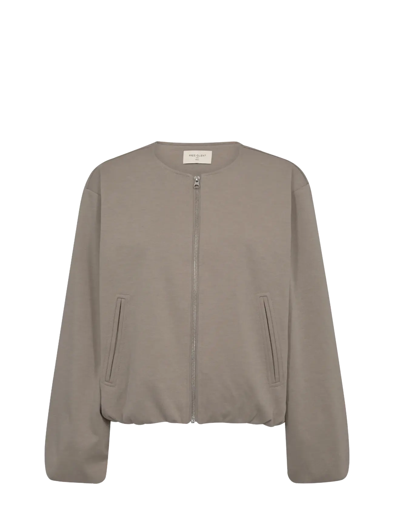 FREE/QUENT FQNANNI-JACKET - FREE|QUENT - DESERT TAUPE MELANGE / grey