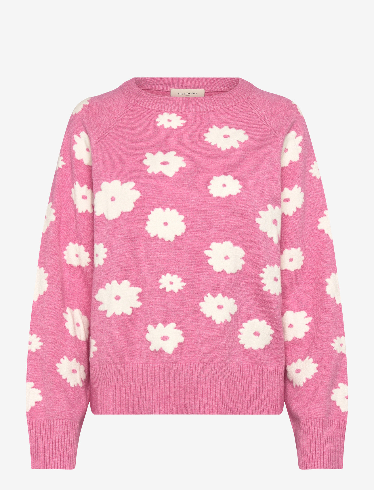 FREE/QUENT - FQALPI-PULLOVER - pullover - wild orchid ml w star off-whit - 1