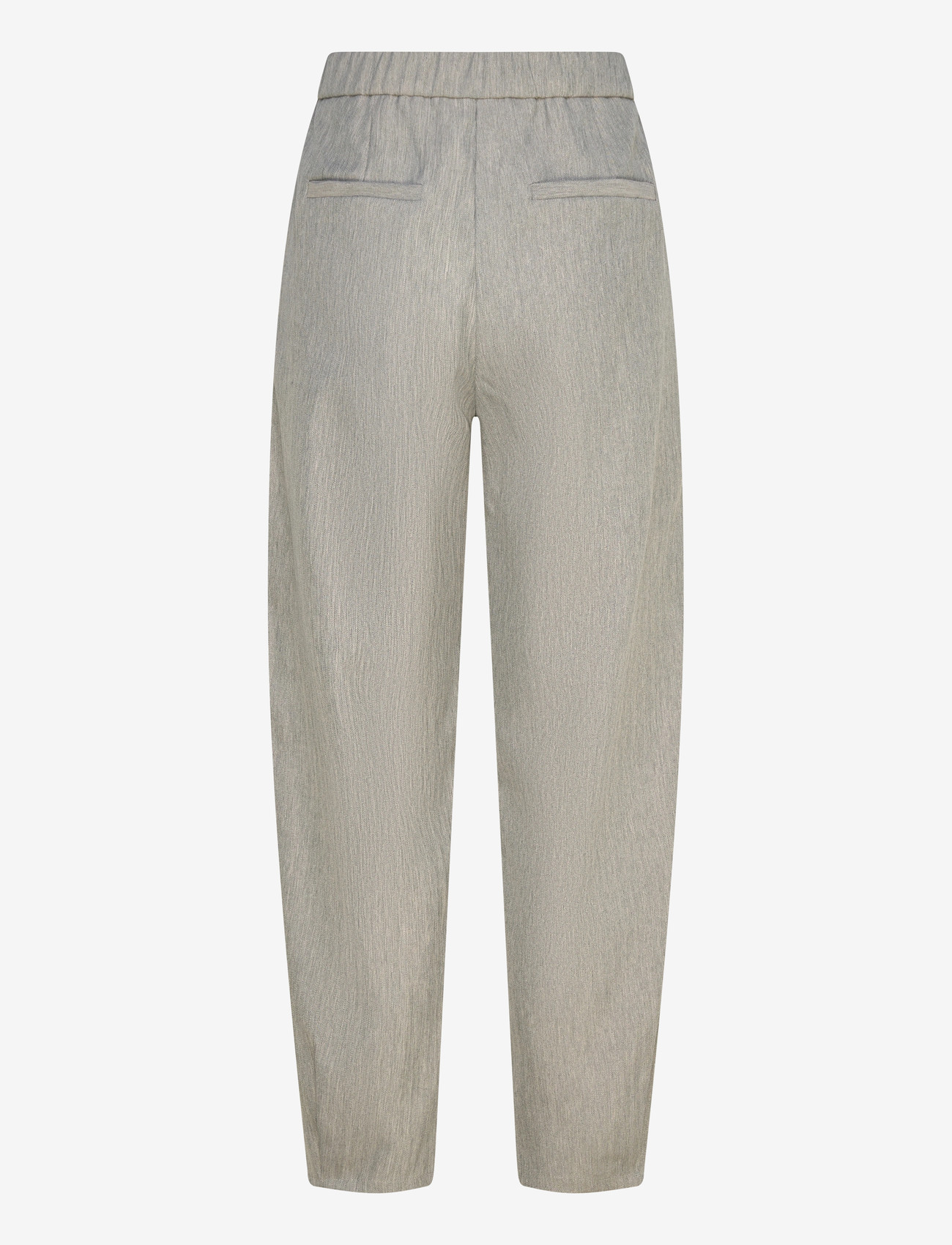 FREE/QUENT - FQCAIA-PANTS - barrel trousers - light grey melange - 2