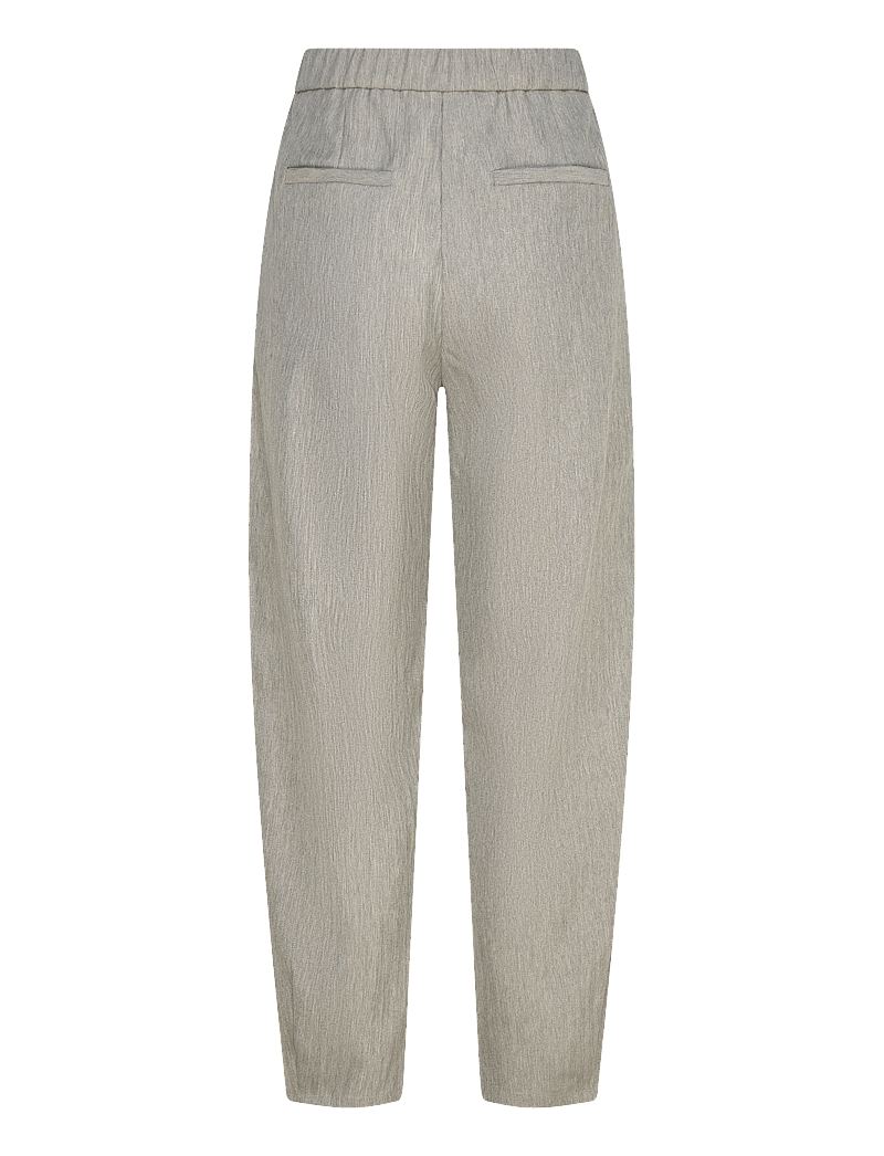 FREE/QUENT - FQCAIA-PANTS - barrel-hosen - light grey melange - 2