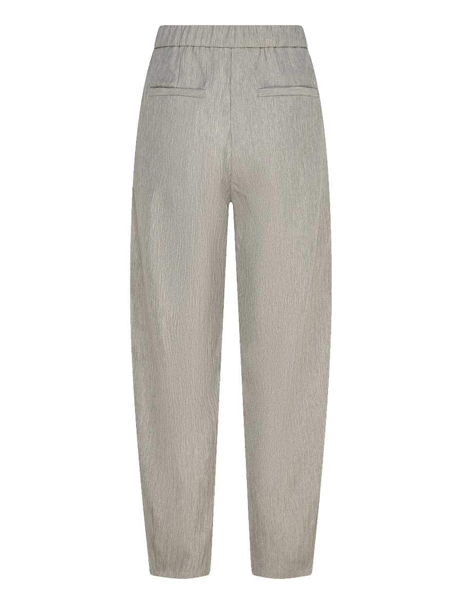 FREE/QUENT - FQCAIA-PANTS - hosen mit geradem bein - light grey melange - 2