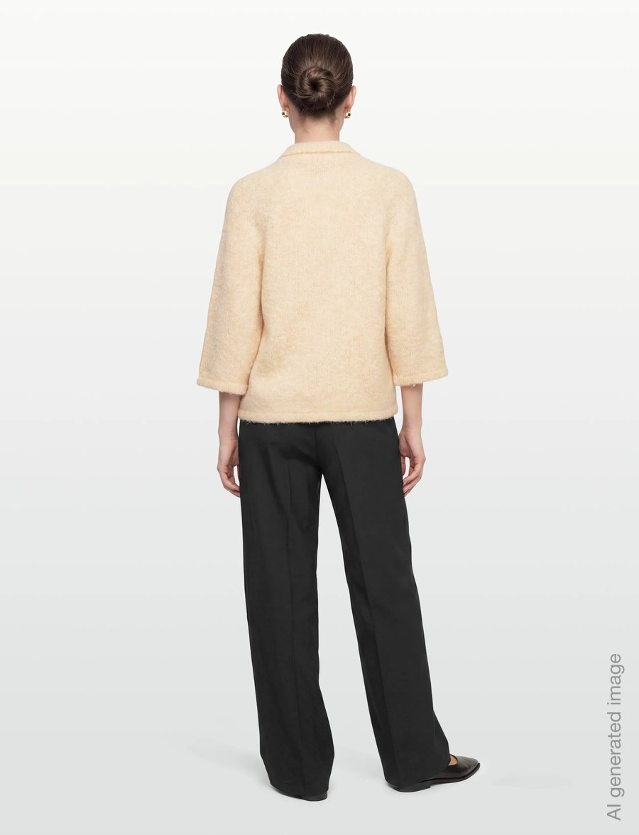 FREE/QUENT - FQGRSLULU-CARDIGAN - strickjacken - moonbeam melange - 4