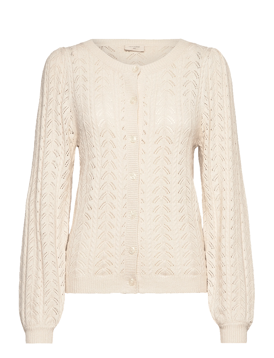 FREE/QUENT - FQCLARRY-CARDIGAN - peysur - moonbeam - 1
