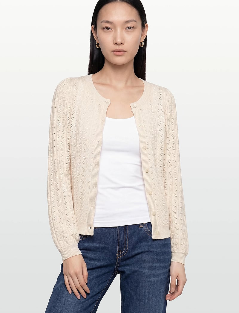 FREE/QUENT - FQCLARRY-CARDIGAN - cardigans - moonbeam - 3