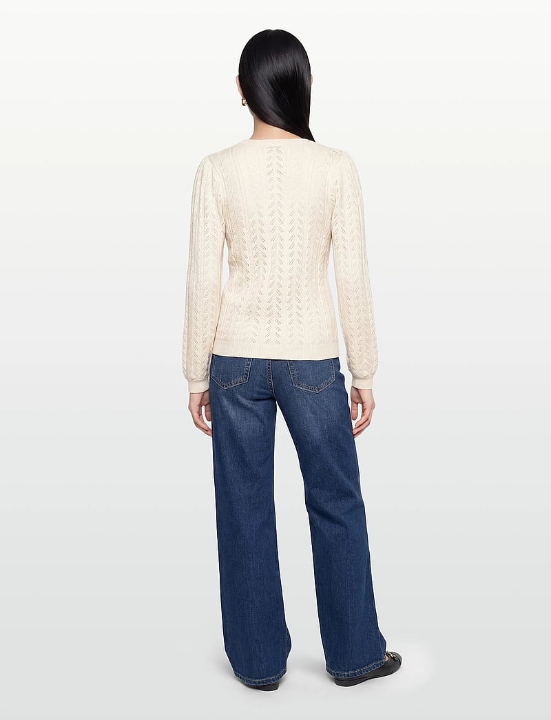 FREE/QUENT - FQCLARRY-CARDIGAN - cardigans - moonbeam - 4