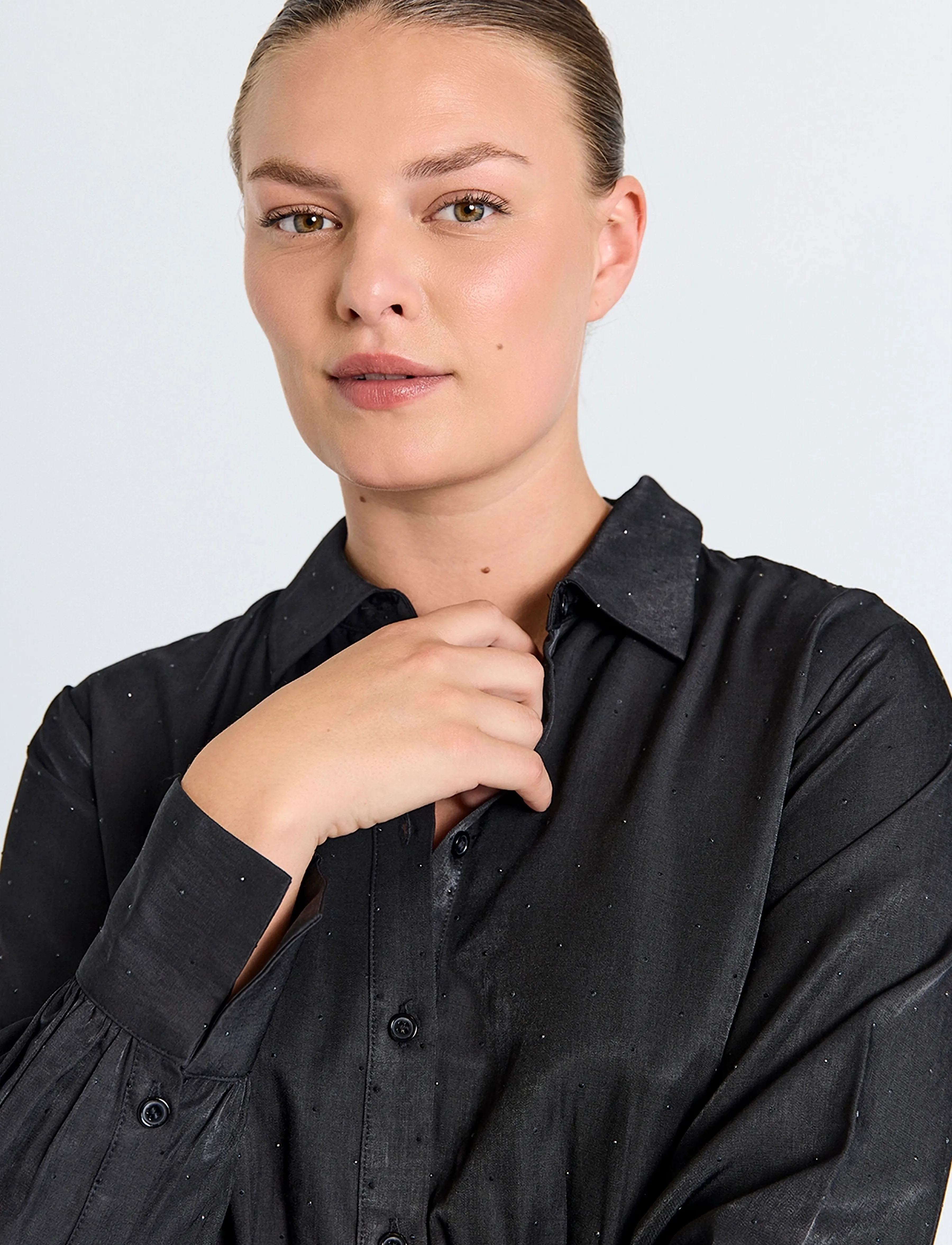 FREE/QUENT - FQHILDA-DRESS - robes chemises - black - 4