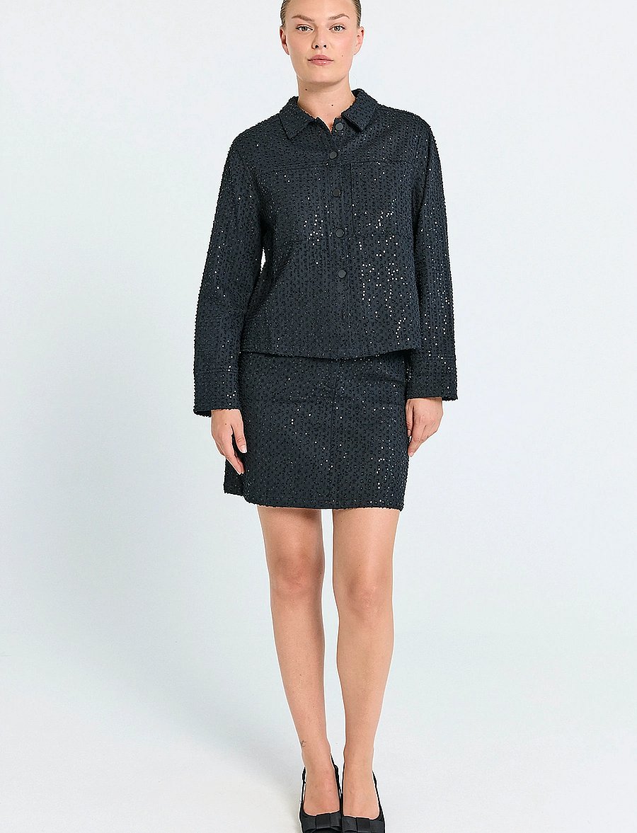 FREE/QUENT - FQSHOW-JACKET - Õhukesed jakid - black - 0
