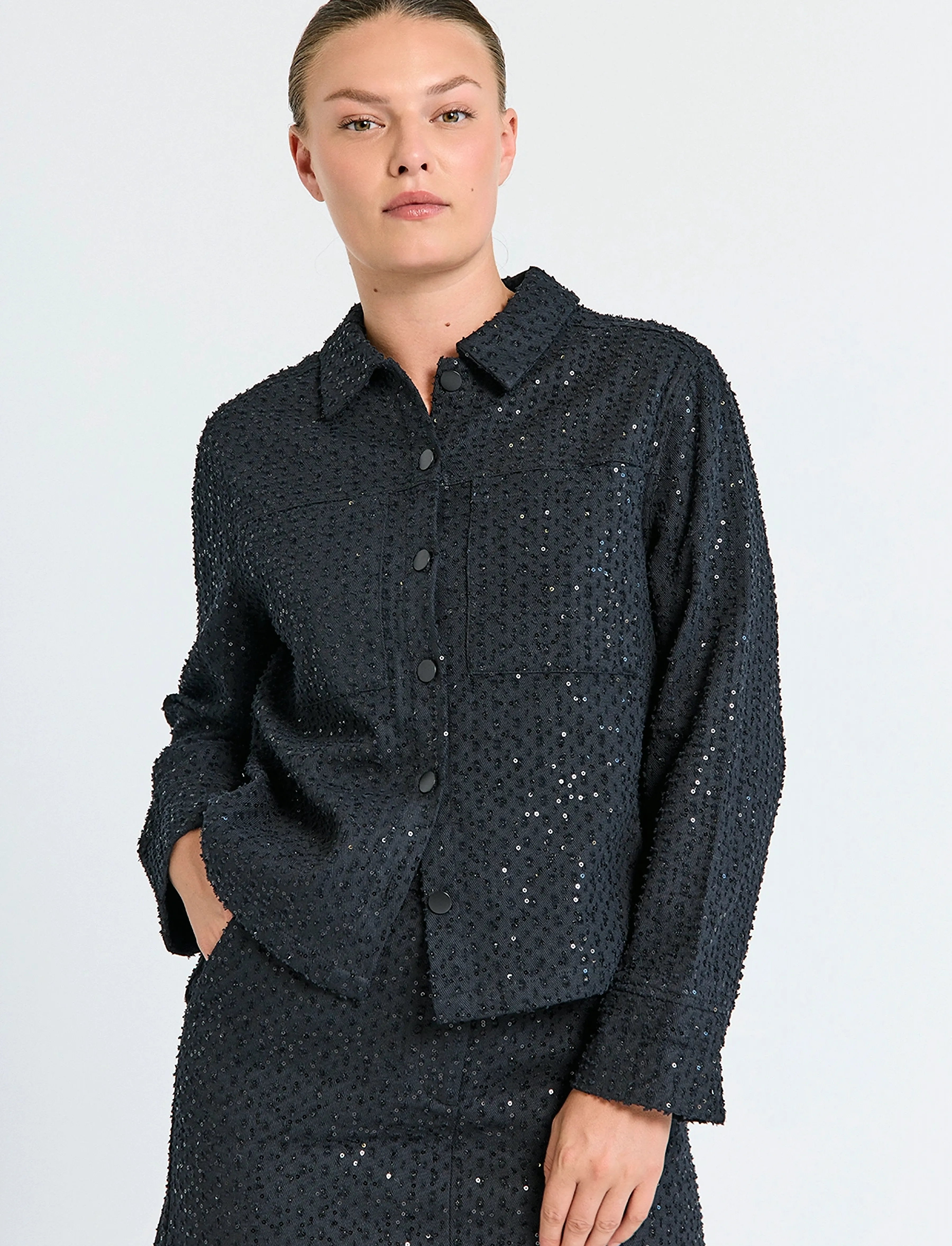 FREE/QUENT - FQSHOW-JACKET - vestes de printemps - black - 3