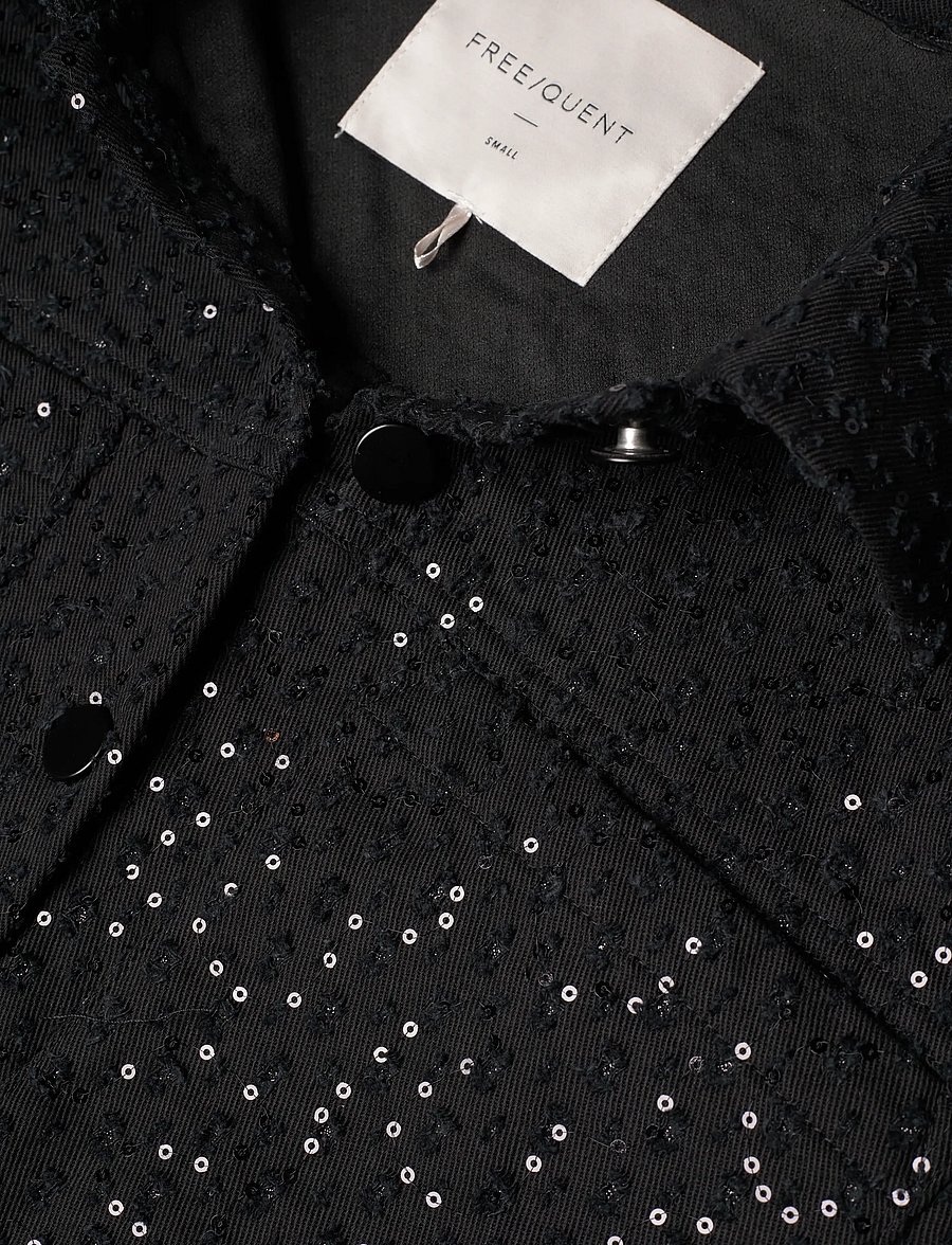FREE/QUENT - FQSHOW-JACKET - Õhukesed jakid - black - 5