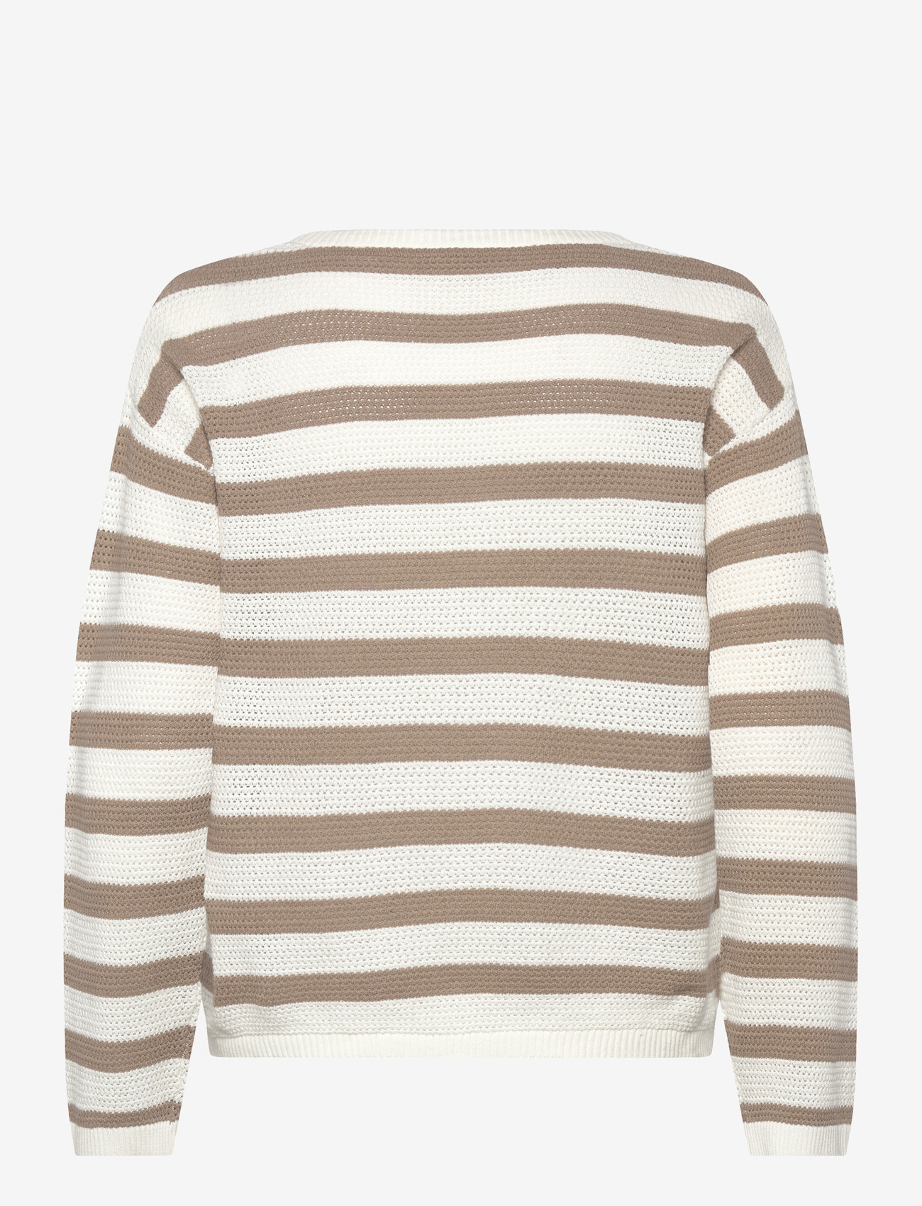 FREE/QUENT - FQDODO-PULLOVER - langærmede t-shirts - star off-white w. silver mink - 1