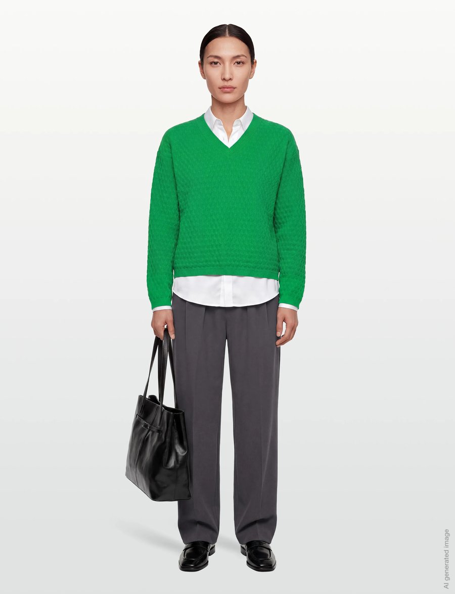 FREE/QUENT - FQDODO-PULLOVER - pullover - bright green - 0