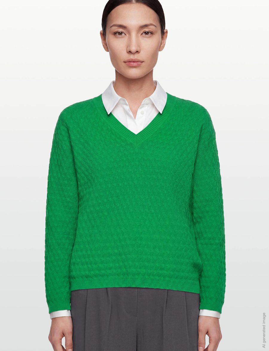 FREE/QUENT - FQDODO-PULLOVER - pullover - bright green - 3