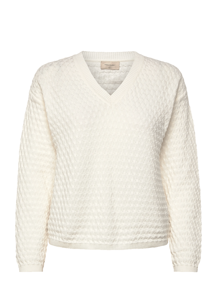 FREE/QUENT - FQDODO-PULLOVER - pullover - star off-white - 1