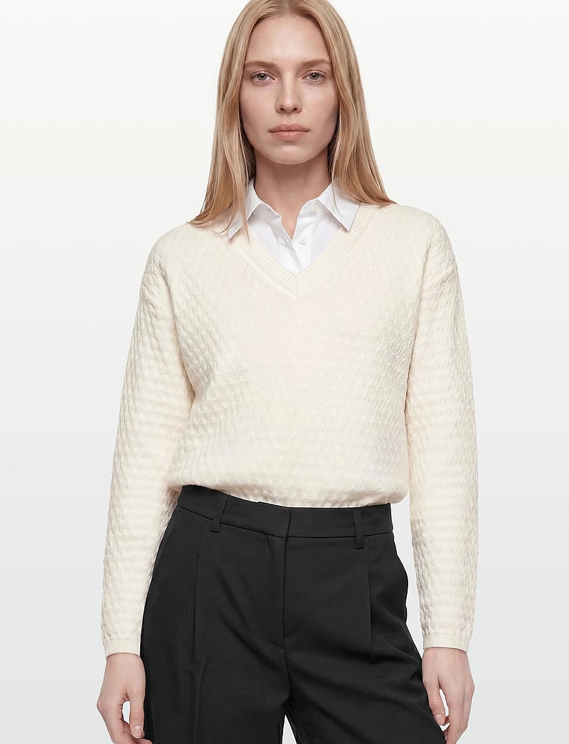 FREE/QUENT - FQDODO-PULLOVER - pullover - star off-white - 3