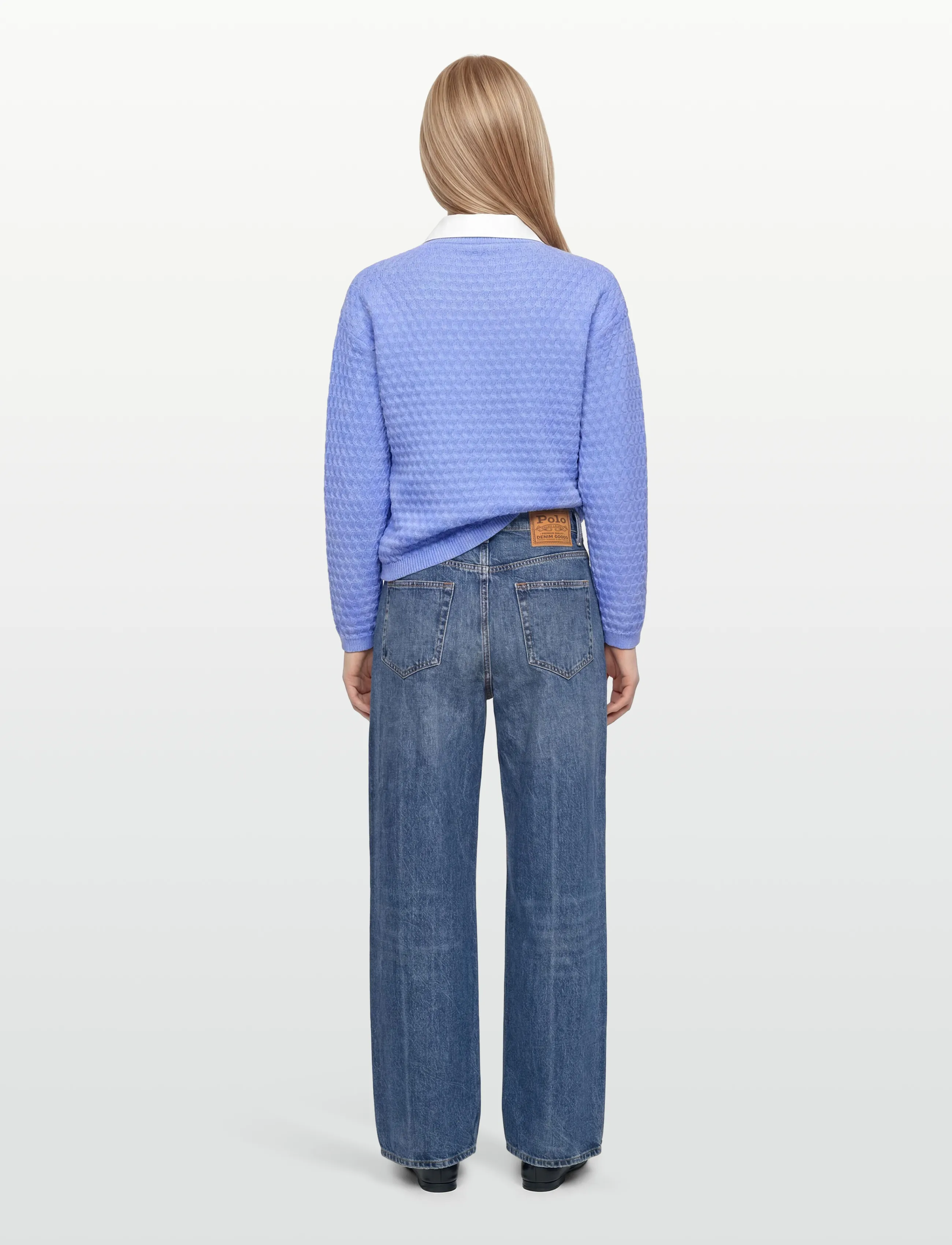 FREE/QUENT - FQDODO-PULLOVER - sweaters - vista blue - 4