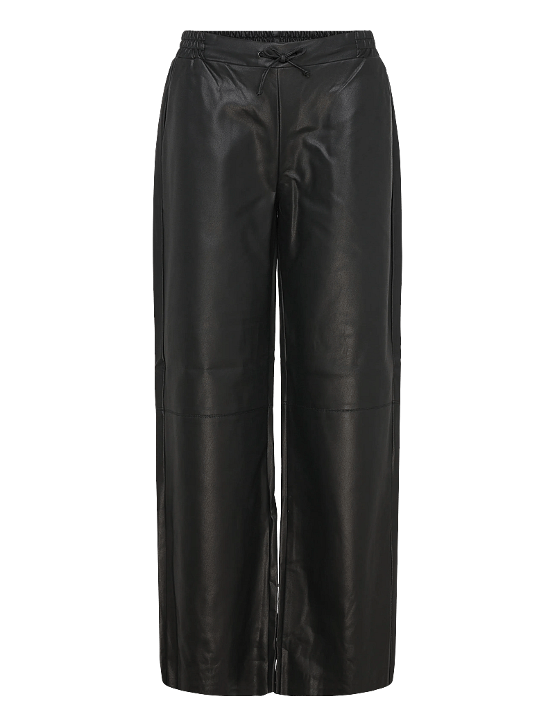 FREE/QUENT - FQVEGGY-PANTS - lederhosen - black - 0