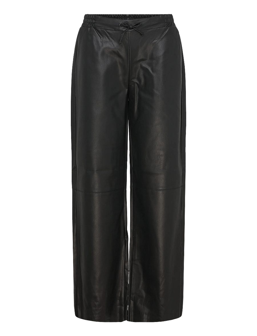 FREE/QUENT - FQVEGGY-PANTS - lederhosen - black - 0