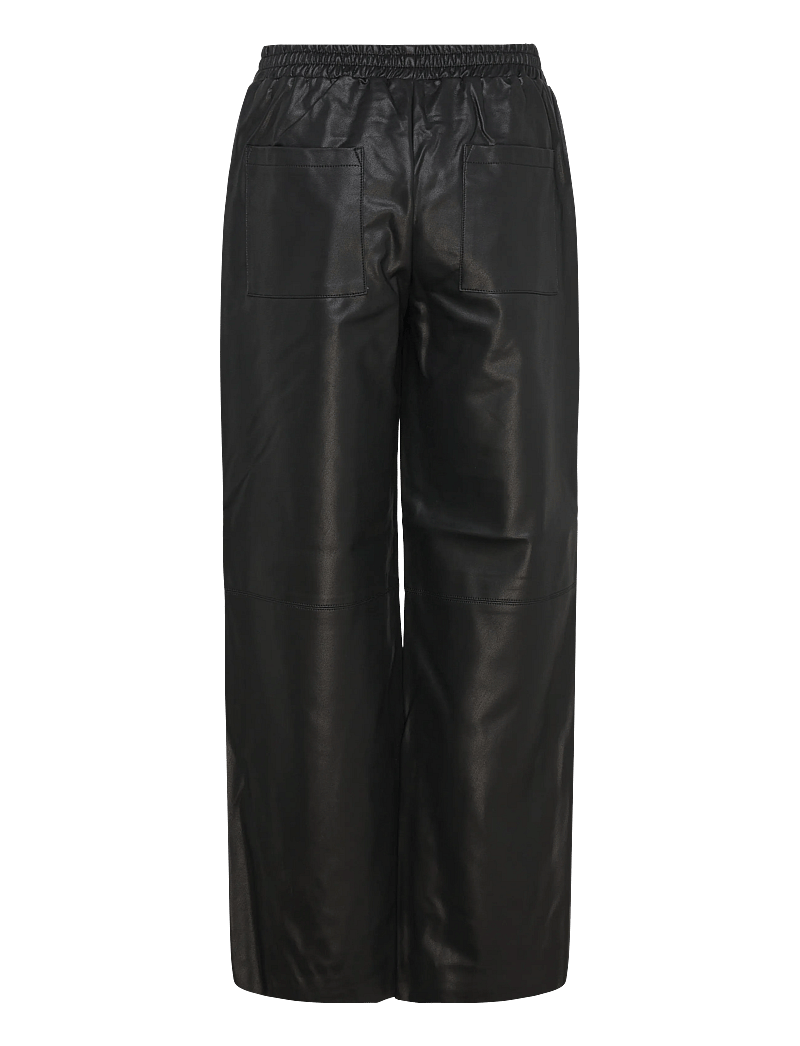 FREE/QUENT - FQVEGGY-PANTS - lederhosen - black - 1