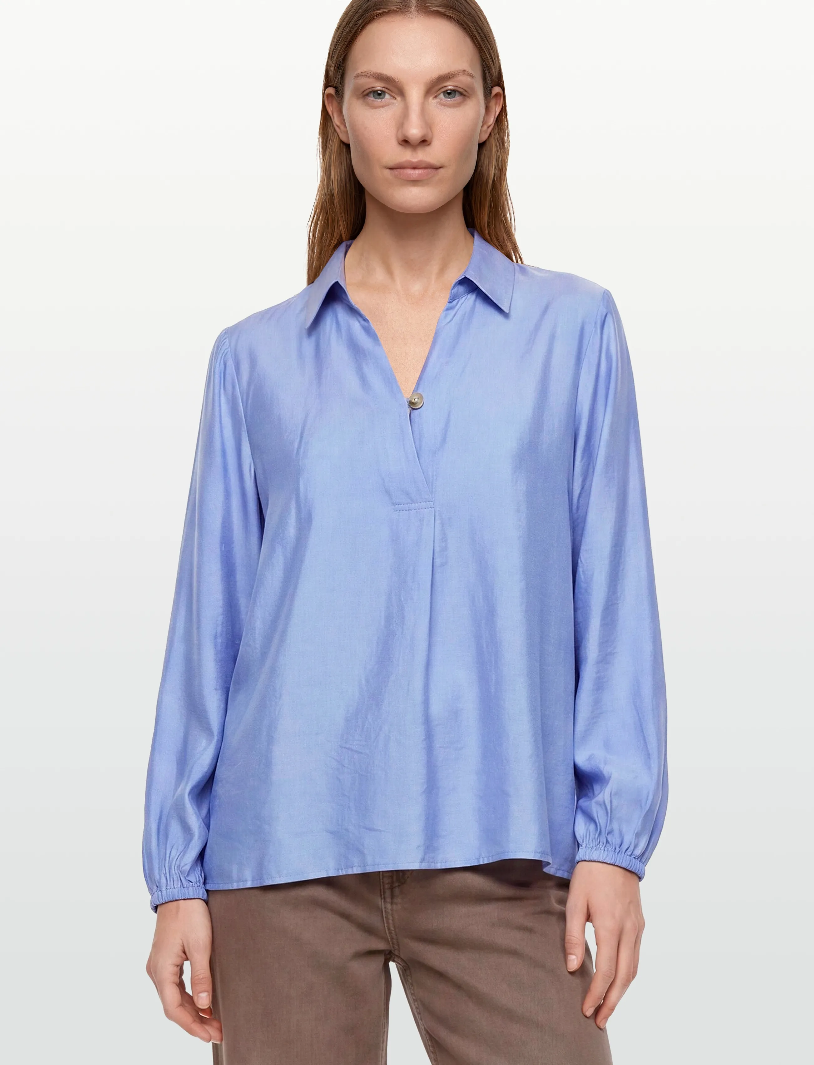 FREE/QUENT - FQISELA-BLOUSE - långärmade blusar - vista blue - 3