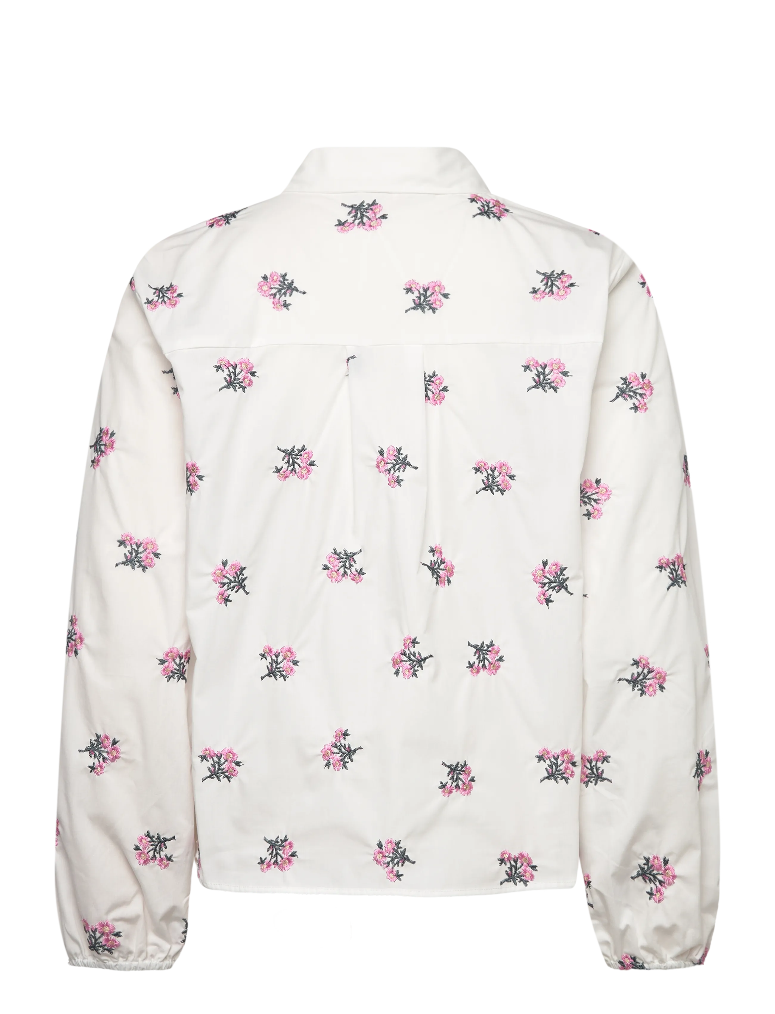 FREE/QUENT - FQLEILA-BLOUSE - pikkade varrukatega pluusid - star off-white w. wild orchid - 2