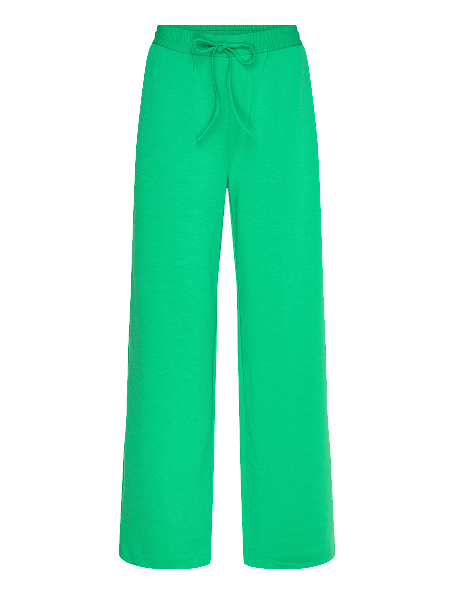 FREE/QUENT - FQNANNI-PANTS - hosen mit weitem bein - bright green - 1
